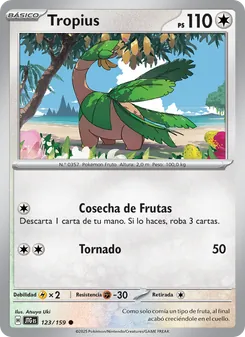 Tropius (Juntos de Aventuras #123/159)