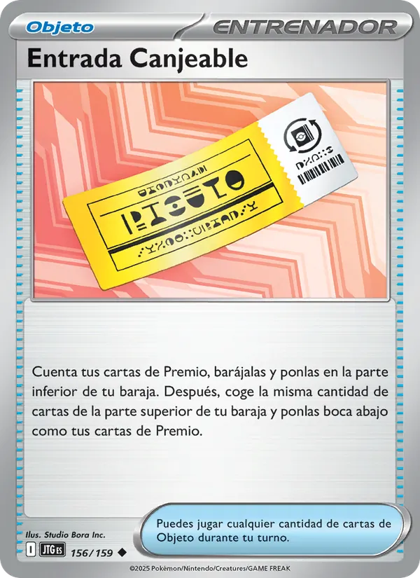 Entrada Canjeable (Juntos de Aventuras #156/159)