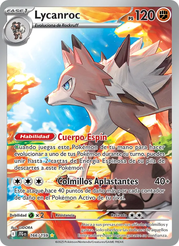 Lycanroc (Juntos de Aventuras #166/159)