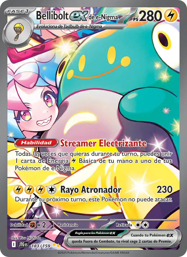 Bellibolt ex de e-Nigma (Journey Together #183/159)