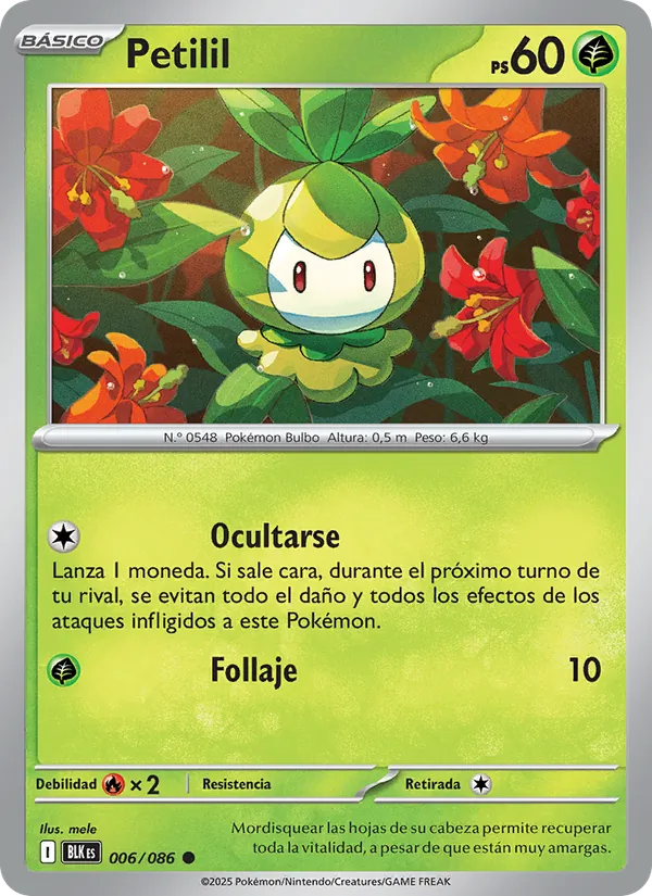 Petilil (Fulgor Negro #006/86)