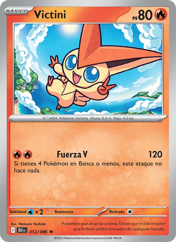 Victini (Fulgor Negro #012/86)