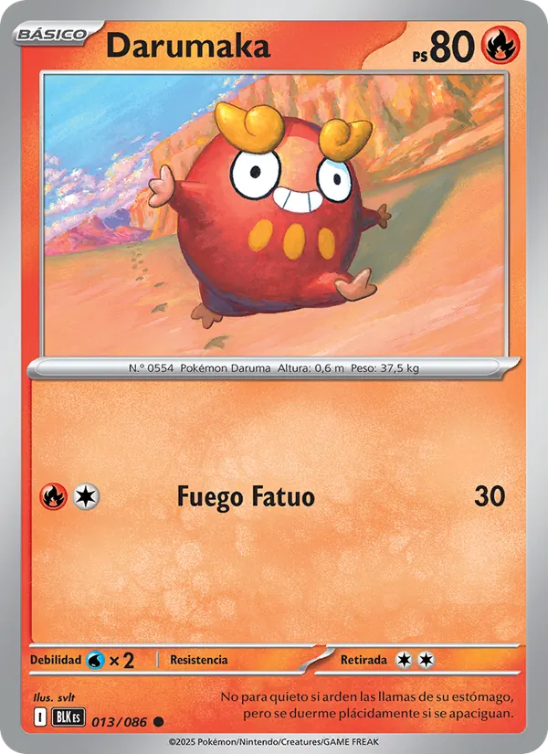 Darumaka (Fulgor Negro #013/86)