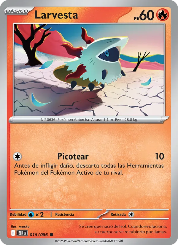 Larvesta (Fulgor Negro #015/86)