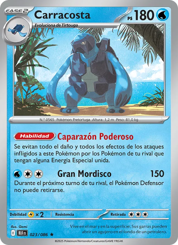 Carracosta (Fulgor Negro #023/86)