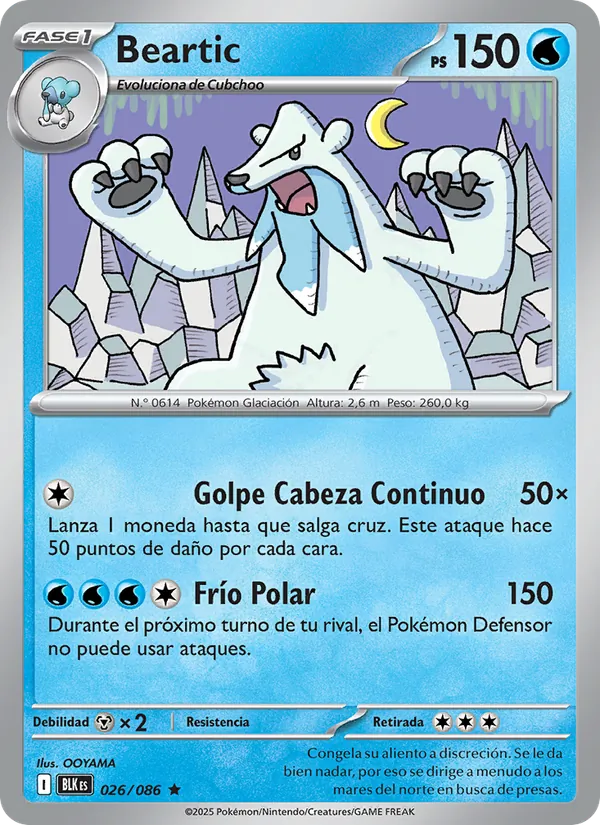 Beartic (Fulgor Negro #026/86)