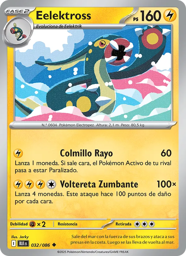 Eelektross (Fulgor Negro #032/86)
