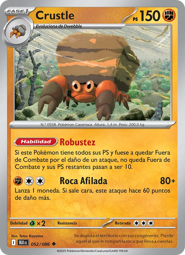Crustle (Fulgor Negro #052/86)