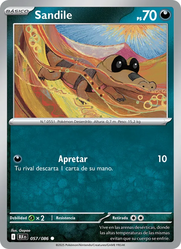 Sandile (Fulgor Negro #057/86)