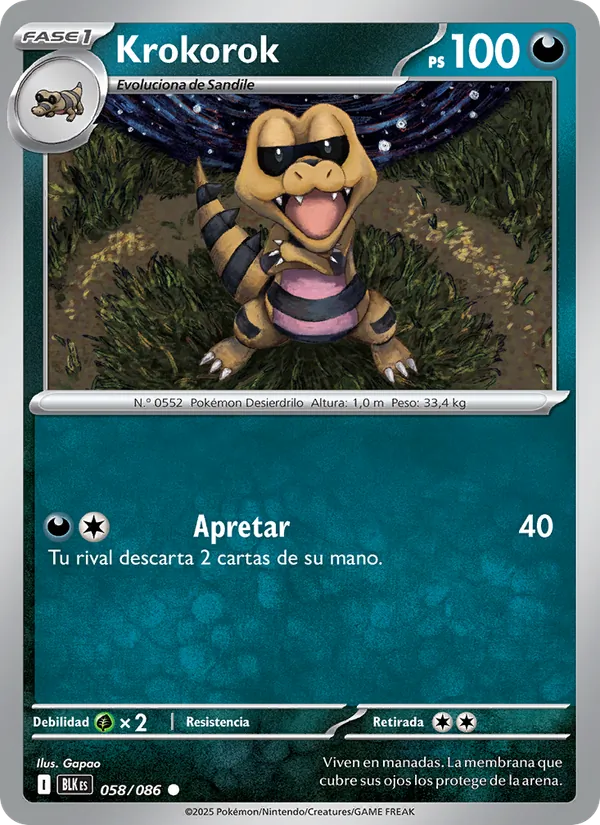 Krokorok (Fulgor Negro #058/86)