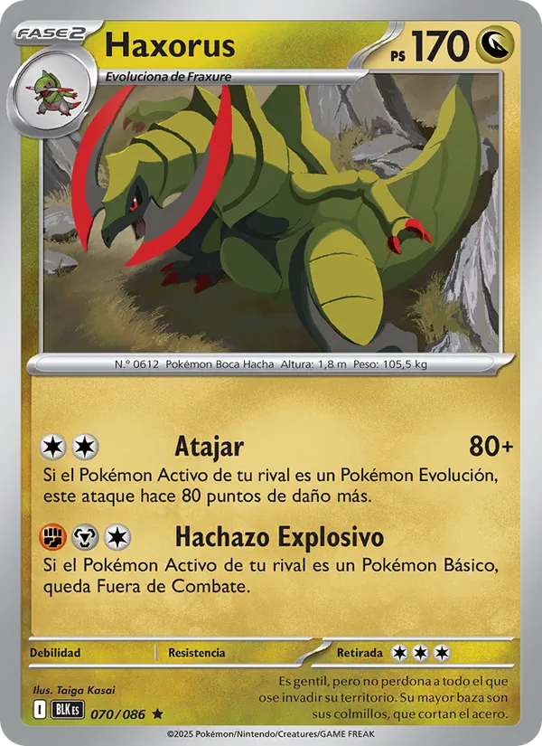 Haxorus (Black Bolt #070/86)