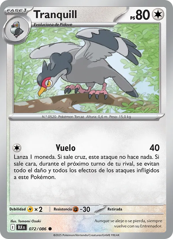 Tranquill (Fulgor Negro #072/86)