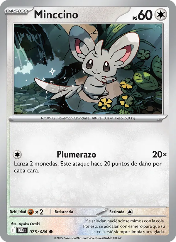 Minccino (Fulgor Negro #075/86)