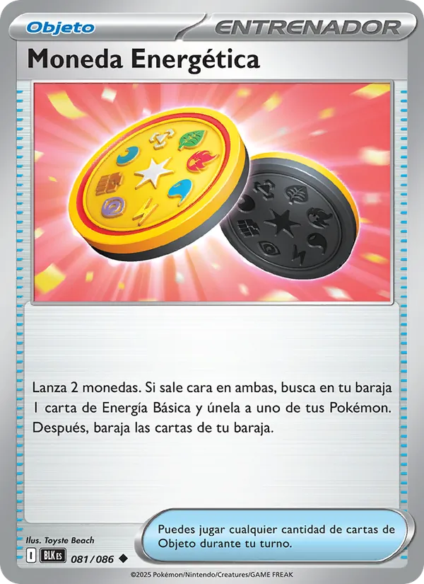 Moneda Energética (Black Bolt #081/86)