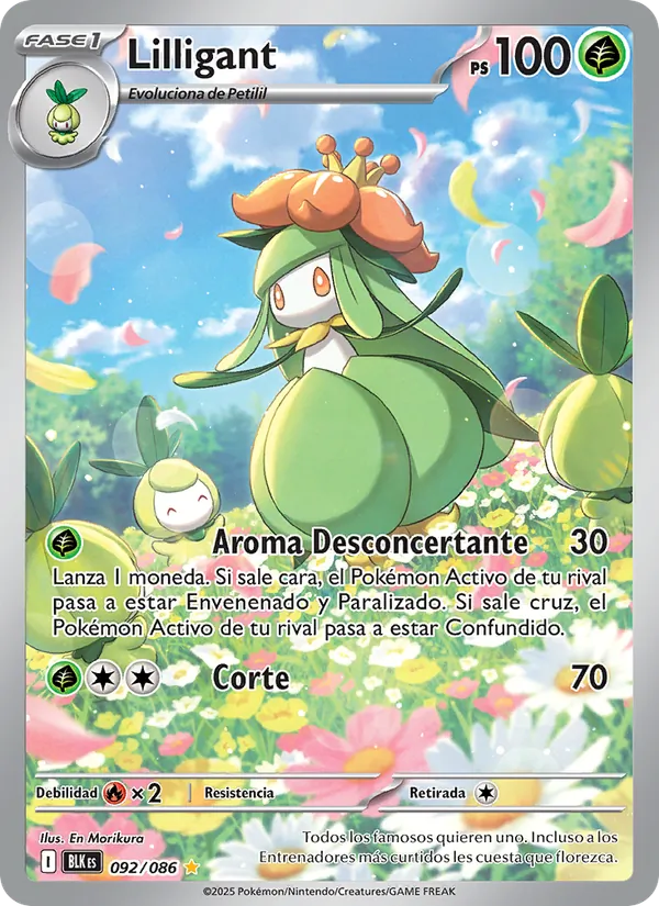 Lilligant (Fulgor Negro #092/86)