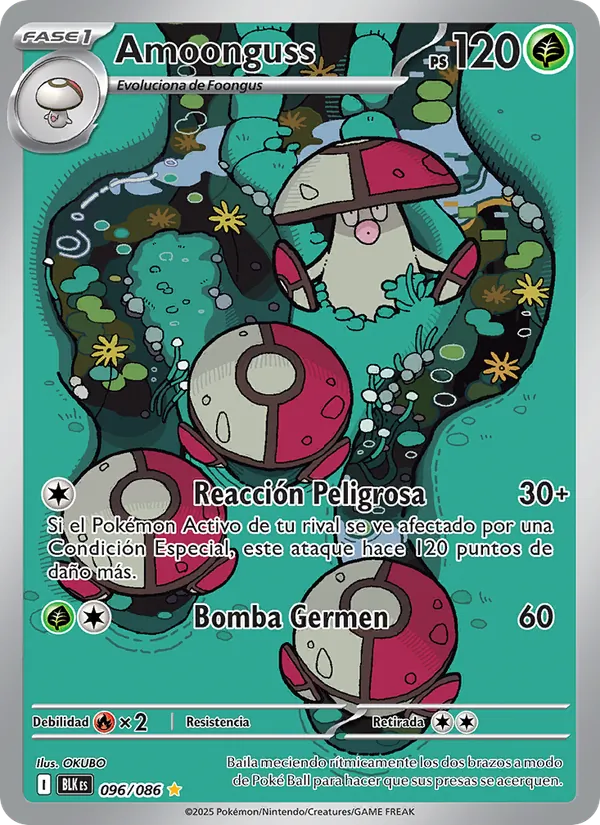 Amoonguss (Fulgor Negro #096/86)