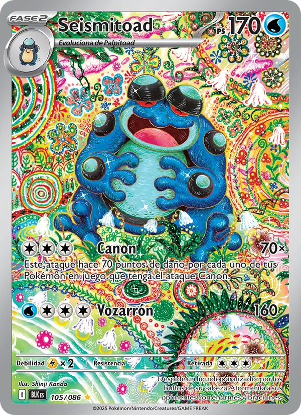 Seismitoad (Fulgor Negro #105/86)