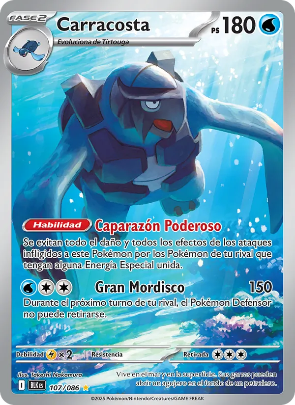 Carracosta (Fulgor Negro #107/86)
