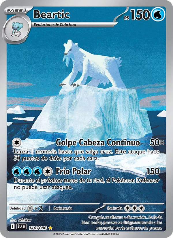 Beartic (Fulgor Negro #110/86)