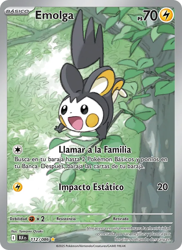 Emolga (Black Bolt #112/86)