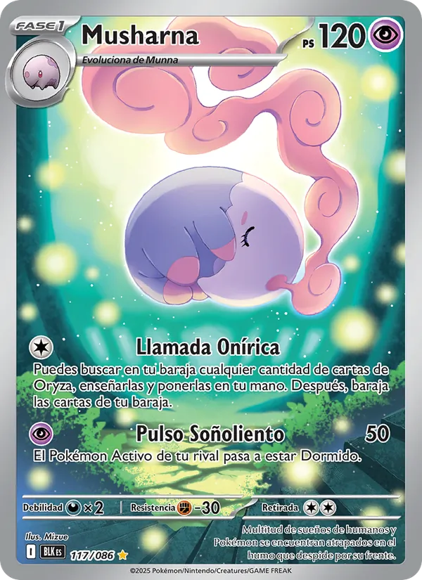 Musharna (Fulgor Negro #117/86)