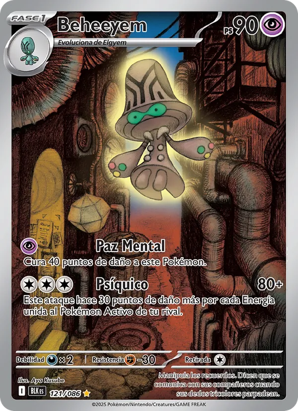 Beheeyem (Fulgor Negro #121/86)