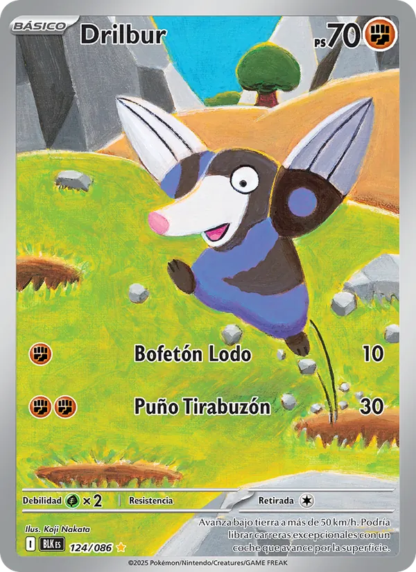 Drilbur (Fulgor Negro #124/86)