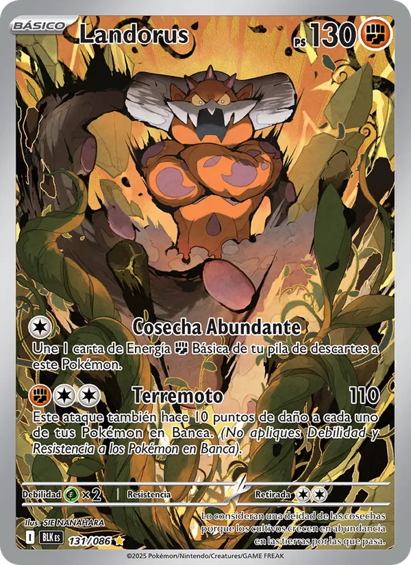 Landorus (Fulgor Negro #131/86)
