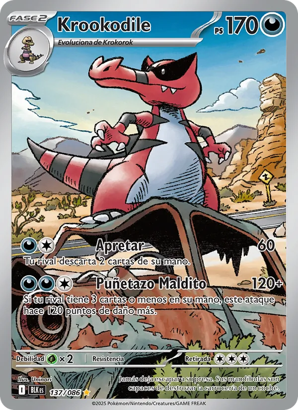 Krookodile (Fulgor Negro #137/86)