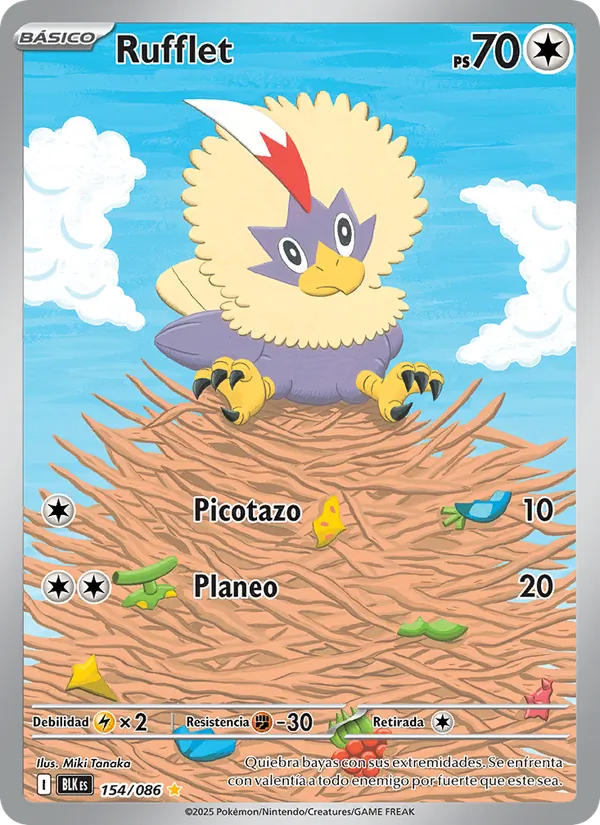 Rufflet (Fulgor Negro #154/86)