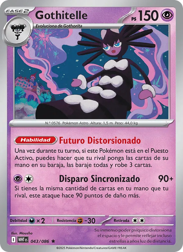 Gothitelle (Llama Blanca #043/86)