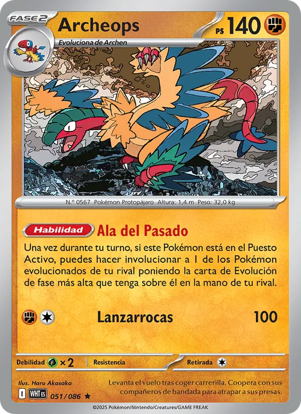 Archeops (Llama Blanca #051/86)