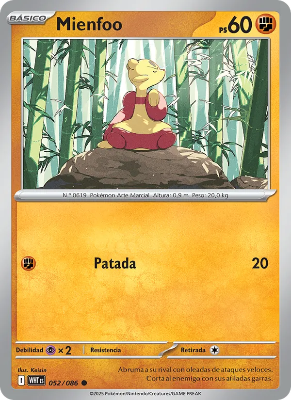 Mienfoo (Llama Blanca #052/86)