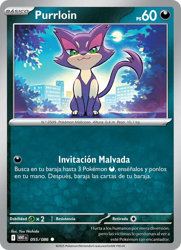 Purrloin (Llama Blanca #055/86)