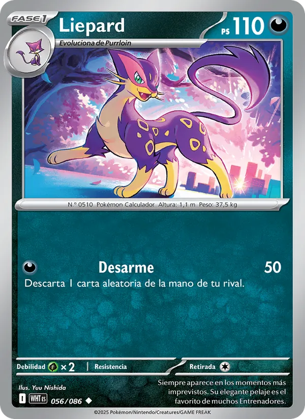 Liepard (White Flare #056/86)