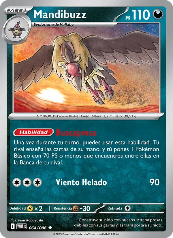 Mandibuzz (White Flare #064/86)