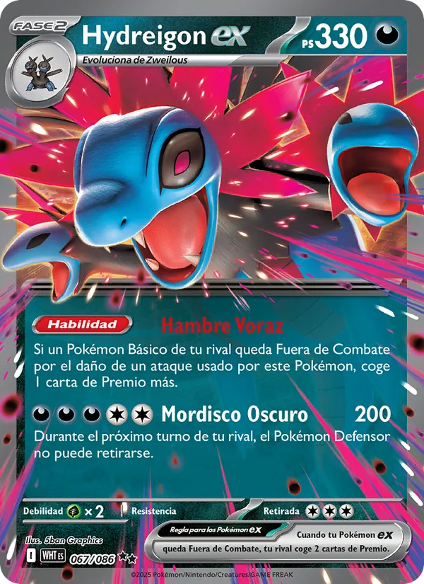 Hydreigon ex (White Flare #067/86)