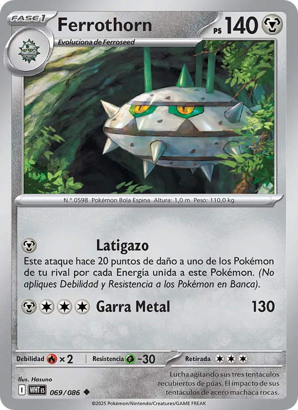 Ferrothorn (Llama Blanca #069/86)