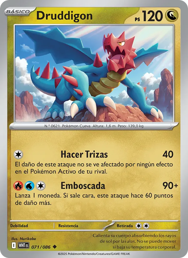 Druddigon (Llama Blanca #071/86)