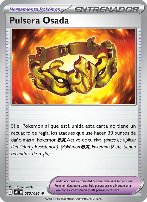 Pulsera Osada (Llama Blanca #080/86)
