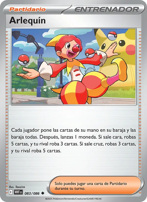 Arlequín (Llama Blanca #083/86)
