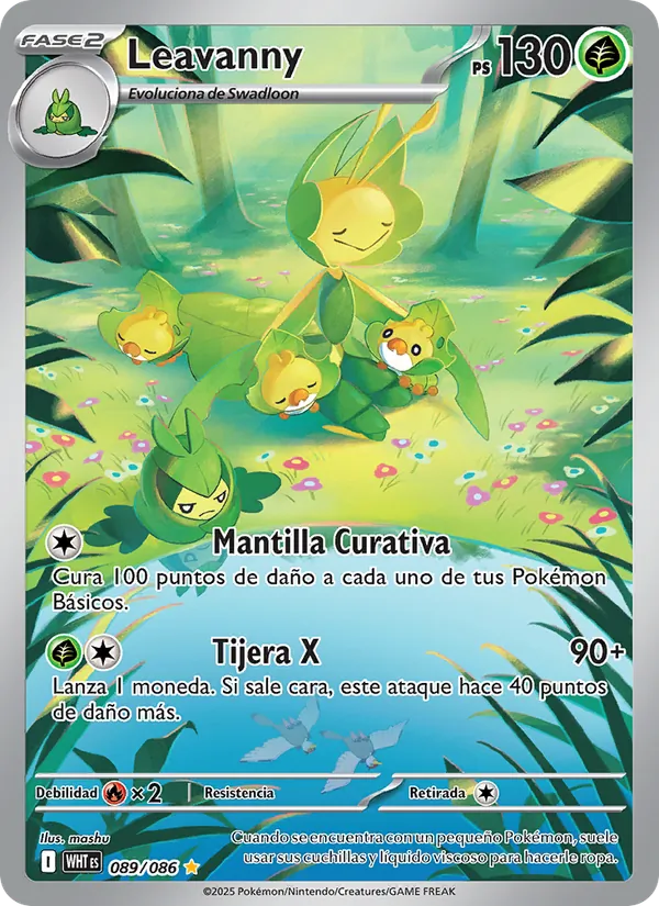 Leavanny (Llama Blanca #089/86)