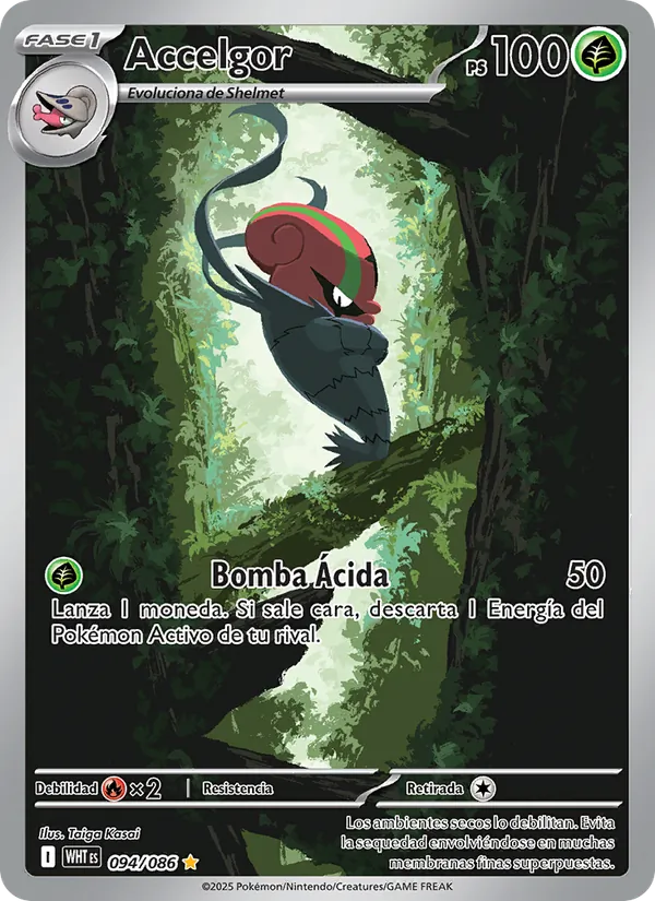 Accelgor (Llama Blanca #094/86)