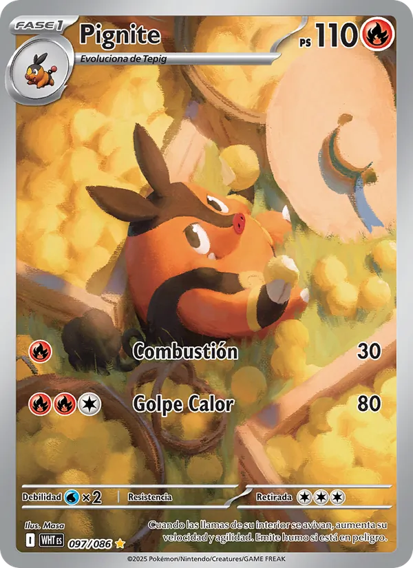 Pignite (Llama Blanca #097/86)