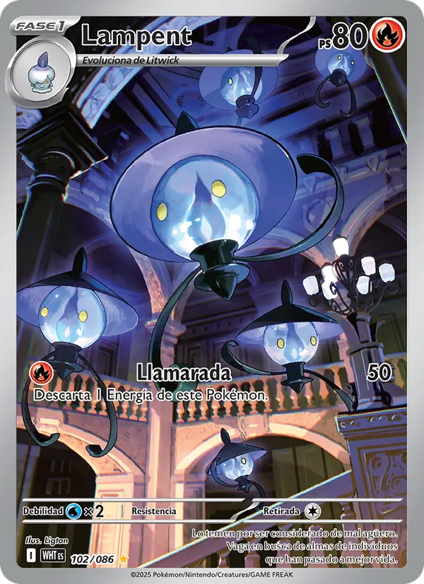 Lampent (Llama Blanca #102/86)