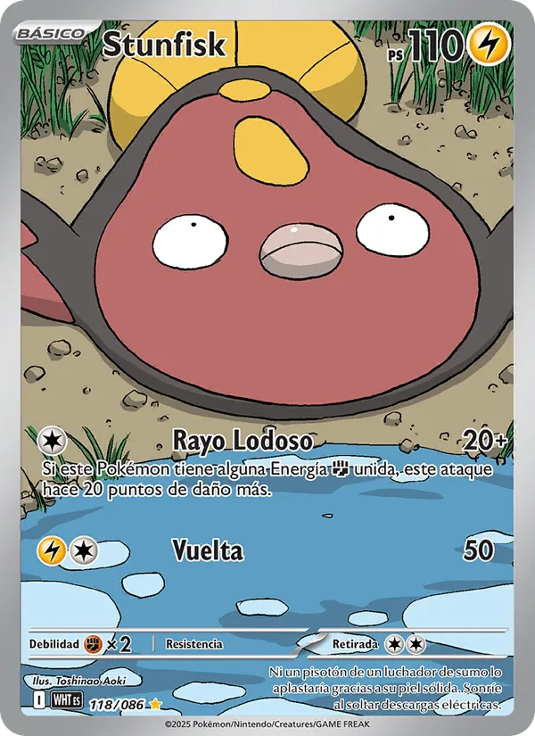 Stunfisk (White Flare #118/86)