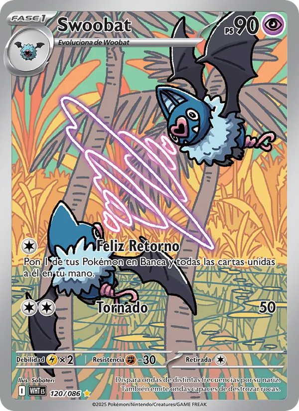 Swoobat (White Flare #120/86)