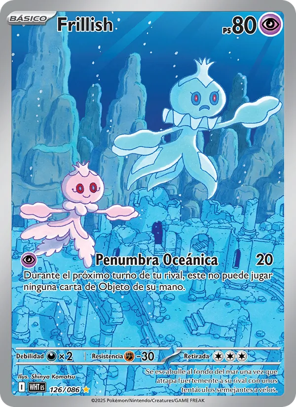 Frillish (Llama Blanca #126/86)
