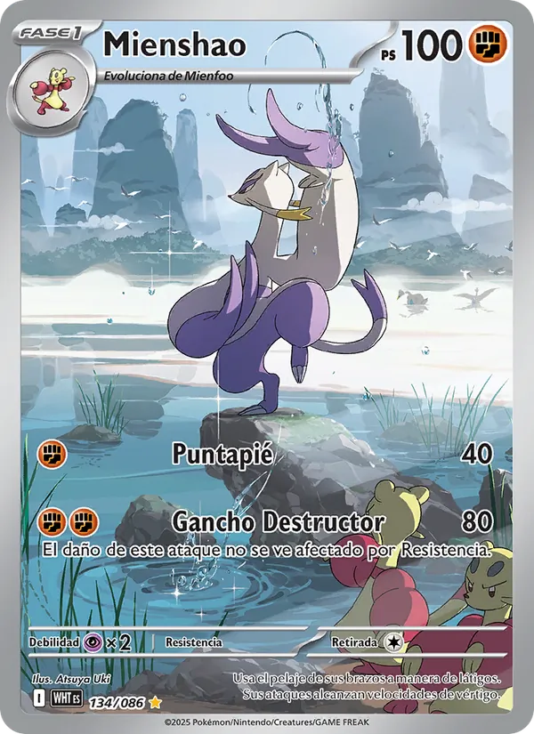 Mienshao (Llama Blanca #134/86)