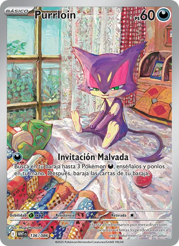 Purrloin (Llama Blanca #136/86)